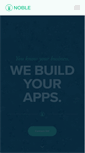 Mobile Screenshot of nobleapplications.com